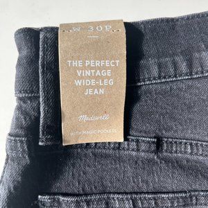 COPY - The Perfect Vintage Wide Leg Jean - Madewell sz 30P